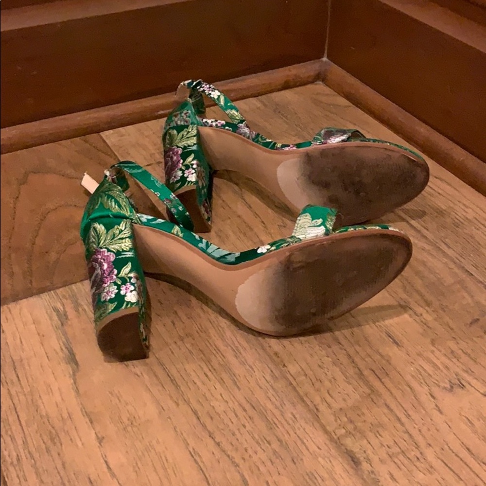 Green Block heels - Picture 4 of 4